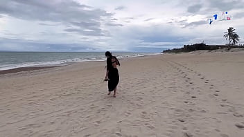 Preview 1 of 420 Dada - Comi a morena gostosa que conheci na praia de Fortaleza,  putinha safada ainda ganhou gozada na boca!