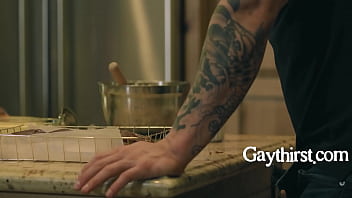 Preview 1 of Rep Gal Com - Salty Man Gives Him A Taste Of His Salt - Kyle Fletcher,  Brock Kniles