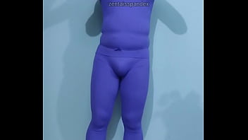 Preview 2 of Skinny Insertions - Zentai winter sports zentaisuit sport winter olympics  sportswear