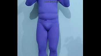 Preview 3 of Skinny Insertions - Zentai winter sports zentaisuit sport winter olympics  sportswear