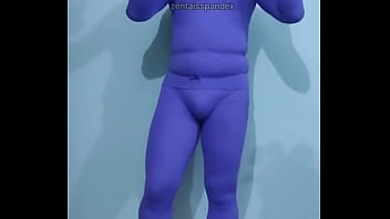 Preview 1 of Skinny Insertions - Zentai winter sports zentaisuit sport winter olympics  sportswear