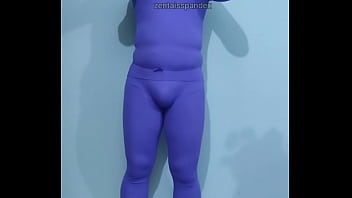 Preview 4 of Skinny Insertions - Zentai winter sports zentaisuit sport winter olympics  sportswear
