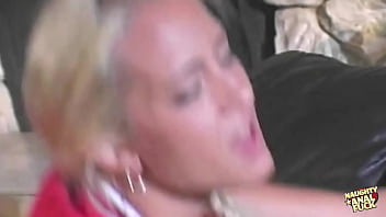 Preview 2 of Gaysex Neighbor - To make the cheerleading team the busty blonde lets him use pound tight butt vigorously