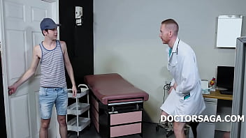 Preview 1 of Xxx Sex In Zoo - Weird Doctor&#039_s Huge Dangling Cock Excites Twink Patient