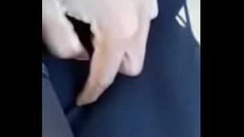 Preview 4 of Robbery Sex Bank7 - Part 2,  rubbing my dick in pants while at the Park