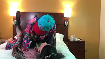 Preview 3 of Sex With Granny - Crossdressing Goth Beauty Fucked by Fashion Guru
