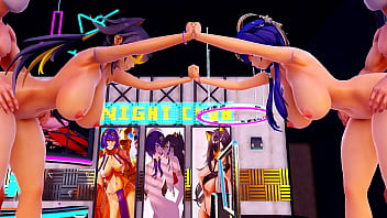 Preview 4 of Fin Pollap - Candace x Dehya MMD