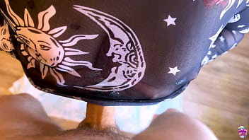 Preview 4 of Xxx Gral And Gral - Horny Redhead Slut with Big Ass Pounced on the Dick till Got Cum On Tits - Perfect Boobs - Unicorninhoody