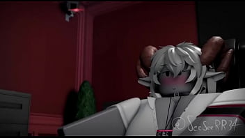 Preview 2 of Ariana Grande Squirting - Roblox girl gets fucked
