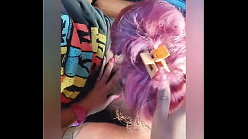 Preview 2 of Xxx Hindi Imo Videos - Sexy Milf Almost Gets Caught Giving Head In Parking Lot