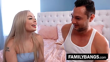 Preview 1 of Harten Sex - FamilyBangs.com ⭐ Gorgeous Stepsis Wants to See her Stepbro&#039_s Dick,  Haley Spades,  Brad Sterling