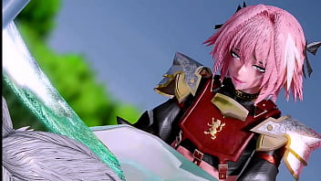 Preview 1 of Olg Girl - Lewd Angel &amp_ Astolfo (Remastered) by: Nyakumi Neko