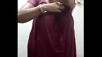 Preview 2 of Milena Velba Les - Bhabhi bathing in nighty