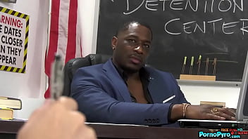 Preview 1 of Wow Negro - Teen School Babe Liz Jordan Fucks Black Mandingo School Teacher Mr. Piper