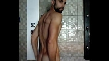 Preview 1 of Hard Anul - Taking a HOT SHOWER in the club