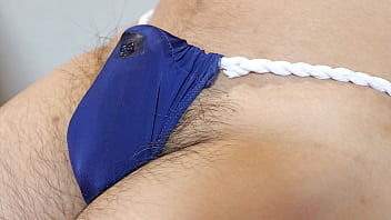 Preview 4 of Tamil Cinema Sex Videos - Hands Free Cum with Japanese Loincloth
