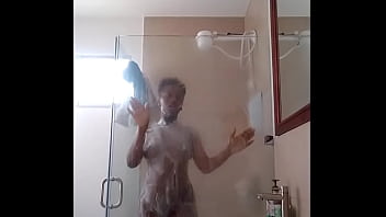 Preview 2 of 18 Arb - They Said Don&#039_t Drop Soap But Ebony Girl In The Shower Dropped The Dildo Dick OMG LOL - Mastermeat1