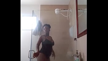Preview 1 of 18 Arb - They Said Don&#039_t Drop Soap But Ebony Girl In The Shower Dropped The Dildo Dick OMG LOL - Mastermeat1
