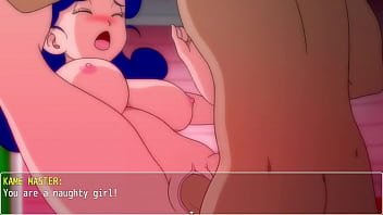 Preview 3 of Juilie Cash Solo - Dragon Ball Master Roshi Fucks With Sexy Women