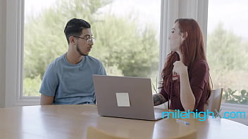 Preview 1 of Mom Fucking Some Young Meat - Teacher Fucks Student So He Gets Over His Crush