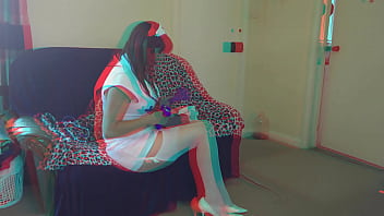 Preview 2 of Massager Girls Love Sex - Naughty Nurse Bettie Hayward vs Tracy&#039_s Dog! (FREE 3D Version)