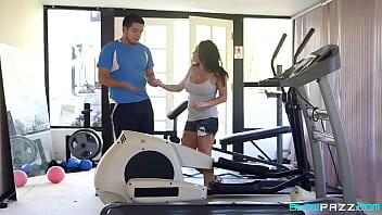 Preview 1 of Samantha Saint Office - Dayton Raines Her Intense Workout Deserves a Strong Finish