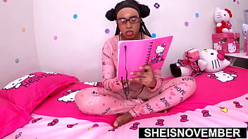 Preview 1 of Amerika Feet Anal Ffm - I Was Cornered In My Bedroom By Step Dad BBC For Taboo POV Doggystyle Sex With Big Butt Asshole Fingering,  Hot Young Busty Black Girl Sheisnovember Big Boobs And Nipples Closeup While Fucking,  Step Daughter Reality Fauxcest Plot By Msnovember