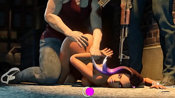 Preview 3 of Big Booty Dildo Duck - Sombra Fucks the Planet