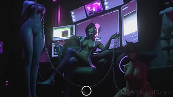 Preview 1 of Big Booty Dildo Duck - Sombra Fucks the Planet