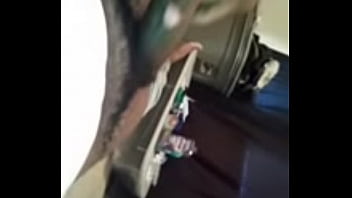 Preview 4 of Hardcore P9rn - Stoking my big dry cock in the afternoon part 3
