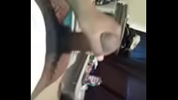 Preview 3 of He Spies - Stroking my big dry cock in the afternoon part 4