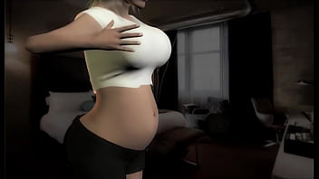 Preview 3 of Alex Big Boot - Belly Water Expansion