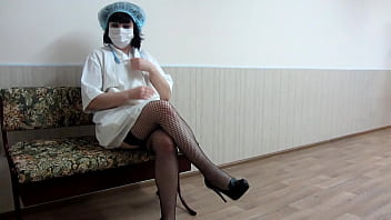 Preview 1 of Emos Xxx - A lesbian doctor examines a fat milf and does vaginal fisting. Amateur medical fetish of mature bbws. PAWG.