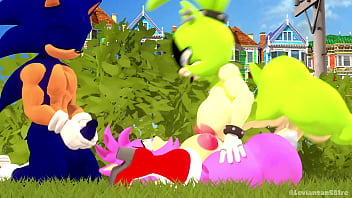 Preview 4 of Xxx Kakaberadik - Surge X Amy X Sonic leviantan581re