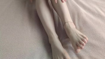 Preview 1 of Kinky Game Orgy - Very cute Feet and Toes,  Sensual footjob