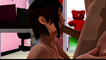 Preview 3 of Old Japanese Lady Sex Video - Let&#039_s Play: Quarantined Sex