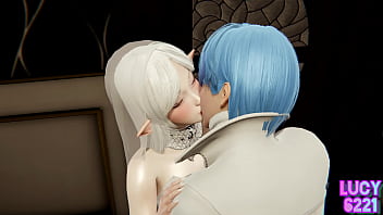 Preview 1 of Fake Tranny - The Burial Frieren 118-Give the bride Frieren a happy kiss