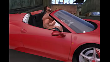 Preview 3 of Muslim Sali - lucky wife gives heyward a quickie blowjob in car