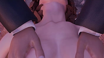 Preview 2 of Baby Fack Sex - Max and Mark throat pie bj session after class Life is Strange