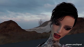 Preview 3 of Xxx Bhojp - Iman Playing in the Desert