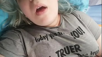 Preview 4 of Dick Rub - Chubby girl dirty talking for daddy