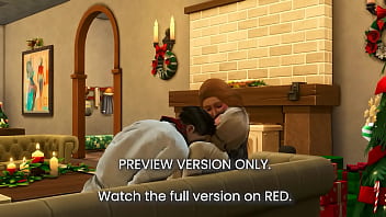 Preview 2 of Kari Bohannan - Under The Mistletoe - 3d Hentai - Preview Version