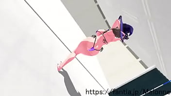 Preview 2 of Thai Techer - MMD (Lisa)Phut hon (Genshin)