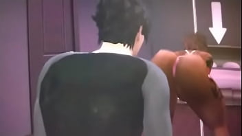 Preview 2 of Money Toke Fuck - The Sims 4 striper shake her ass and gives stranger a hard 5
