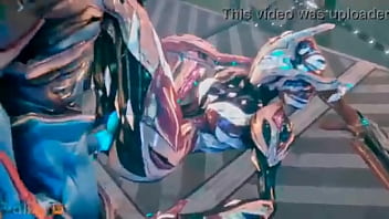 Preview 1 of Small Boy And Big Gale - Warframe and hentai Compilation