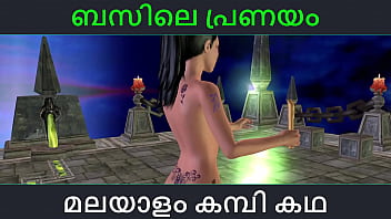 Preview 1 of Boy Blonde - Malayalam kambi katha - Romance in Bus - Malayalam Audio Sex Story