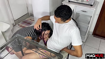 Preview 2 of Gentot Sama Adik Tiri Dikasur - Morena sentou gostoso no meu pau