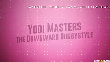 Preview 4 of Lisa Ann Crampie - Yogi Masters the Downward Doggystyle.Brandy Renee / Brazzers  / stream full from www.zzfull.com/bran