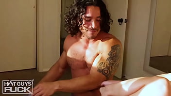 Preview 4 of Anal Lover Angel - Curious about an MMF 3-some? Cody Kaladin &amp_ Jordan Blake seduce Jenna Beck in a steamy at HotGuysHOUSE. Watch their c ...