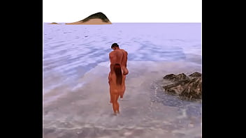Preview 1 of Hd Sex Downllod - beach woman can&#039_t resist heyward